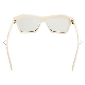 Bottega Veneta Cream Sunglasses
